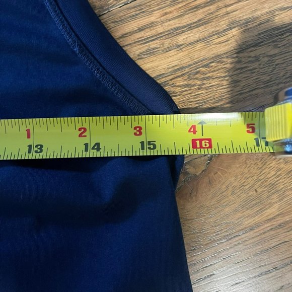 CALIA Limited Edition Navy Racerback Mesh Detail Athleisure Tank Top Women's XS - Picture 9 of 11